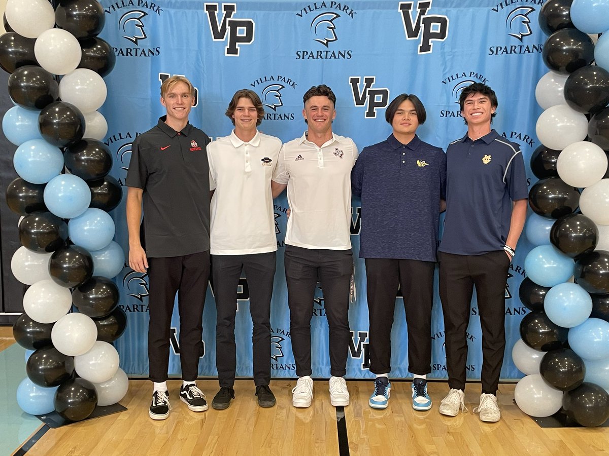 Congrats to <a href="/BrandonLuu15/">Brandon Luu</a> signing NLI with <a href="/UCIbsb/">UCI Baseball</a> that’s awesome! <a href="/VPHSathletics/">Villa Park Athletics</a> <a href="/SteveFryer/">Steve Fryer</a> <a href="/latsondheimer/">eric sondheimer</a> <a href="/ocvarsity/">ocvarsity</a> @PBR_California