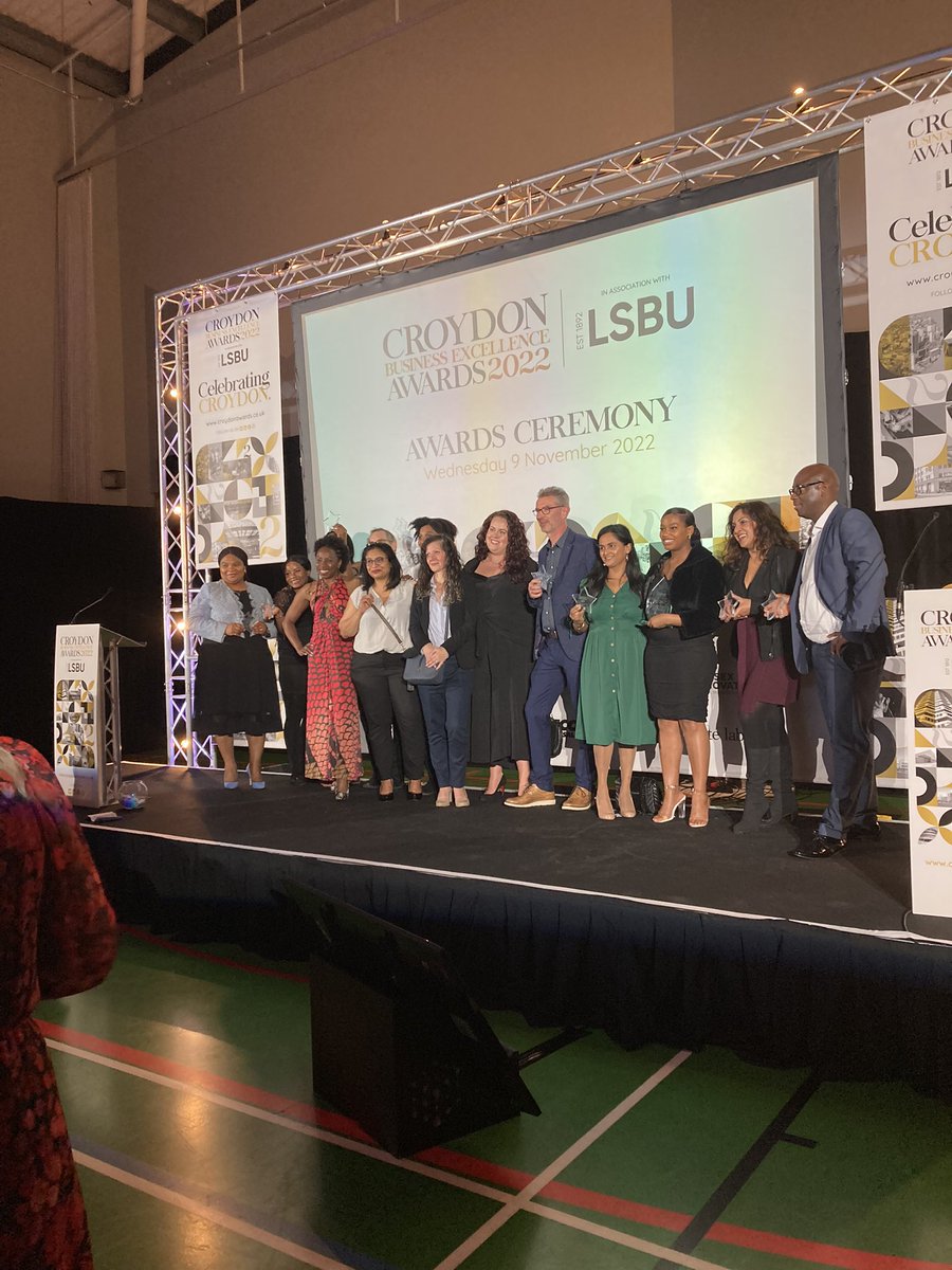 Our 2022 winners have been announced and its party time! Congratulations to all the winners and finalists – enjoy your well-deserved success at our after-party #croydonawards
