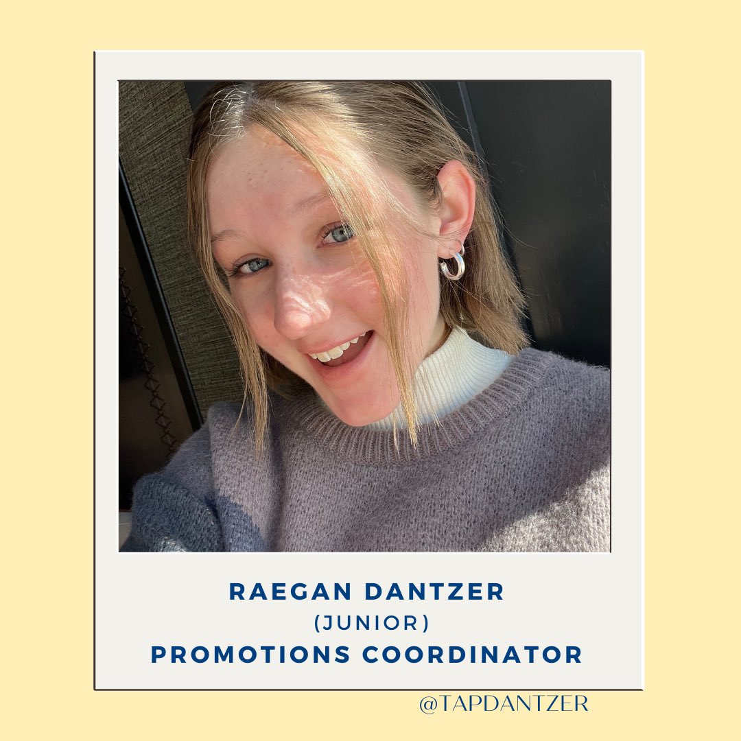 Here’s all about this weeks officer! 🔷 Raegan is a junior and this years promotion coordinator. When she not dancing, Raegan loves to hang out with friends or read a good book. This year she is looking forward to state and the build a bear trip 🧸