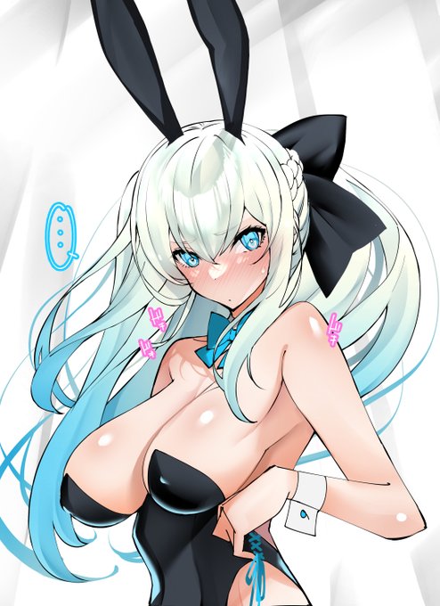 バニーガールx照れxモルガンさま=最強カワイイ説 
#FGO #モルガン陛下 