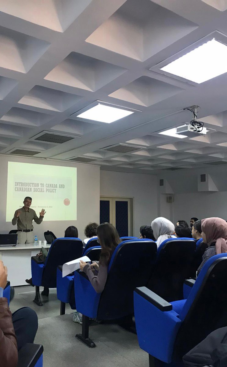 “ Introduction to Canada and Canadian Social Policy “ başlıklı seminere katkılarından dolayı Thomas Klassen’a teşekkür ederiz.