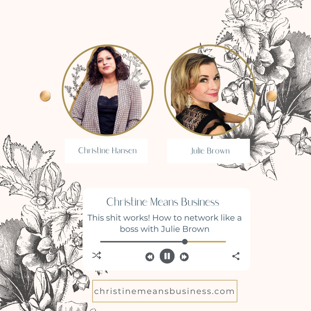 byChristineH's tweet image. A year ago we published &quot;this shit works! How to network like a boss with Julie Brown&quot;

Read the full article here: ▸ lttr.ai/4dOL

#ValuableTool #Christinemeansbusiness #BusinessCoaching