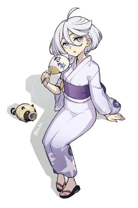 浴衣リネ #水星の魔女 