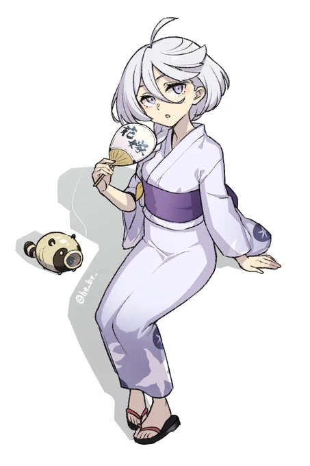 浴衣リネ #水星の魔女 