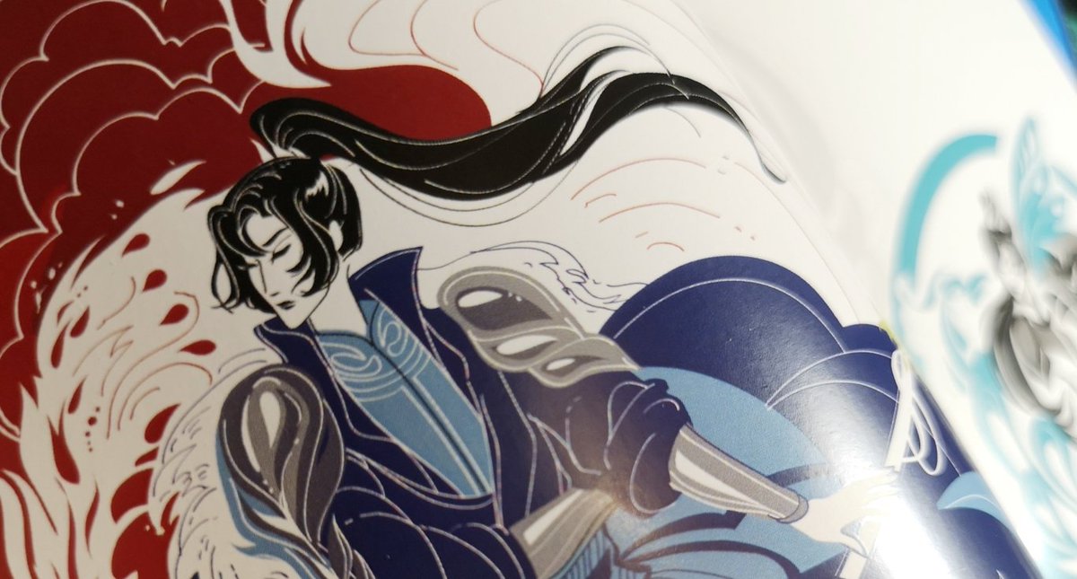 This year I was lucky enough to take part in 2 big Erha-related projects: Xue Meng calendar and russian Erha zine. 
Both are finally finished and printed, so I'll be able to post my arts soon. 
Here is just a teaser for the <a href="/ZineErha/">Erha Zine</a>: my fav boy (spoiler: with my fav man 😏)