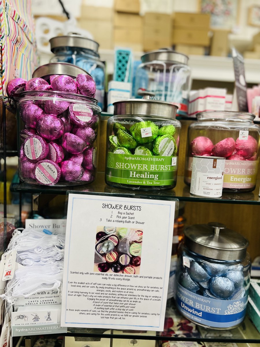 AceofGray's tweet image. RESTOCK ALERT!! Our HydraAromatherapy Shower Bursts have been RESTOCKED!! Shower Bursts make a great stocking stuffer or Christmas gift! Make sure to stop by and get yours today!😍
#ShopAceOfGray #TheresNoStoreLikeIt #OneStopShop #GreatGifts #WeGiftWrap #RestockAlert...