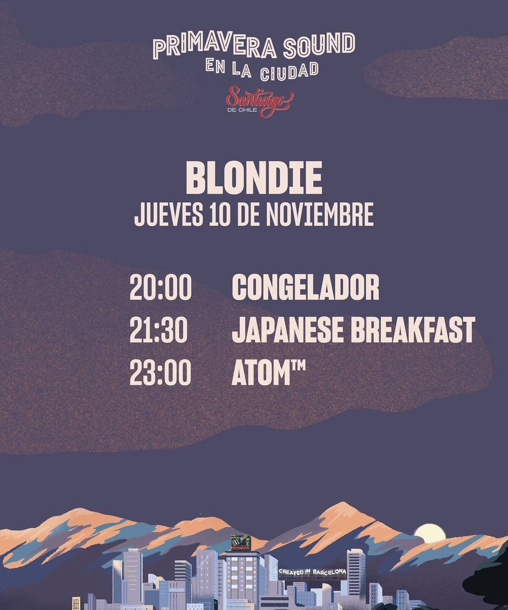 notoipagiles's tweet photo. Vendo dos entradas para japanese breakfast jueves 10 en blondie #PrimaveraSoundStgo #primaverasound #PrimaveraEnLaCiudad https://t.co/6kYU1an2RP