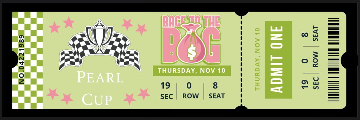 Gas tank &amp; pockets never on E!⛽️

So the race continues with our Pearl Cup!🏆🏁

“Race to the Bag” with us this Thursday to learn some tips and tricks on how to keep your pockets full💰💗💚

RSVP: utsaakas@gmail.com