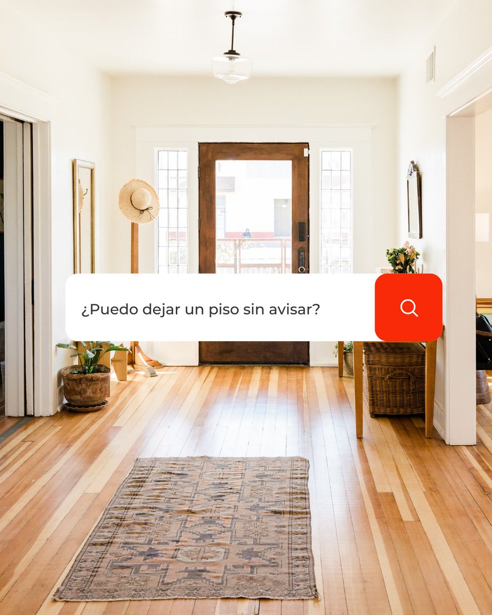 CPULeon's tweet photo. ¿Se puede dejar un piso sin avisar? 

En el artículo 11 de la LAU, el
arrendatario deberá comunicarle al arrendador con una antelación de 30 días como mínimo a cuando se vaya a producir, que abandona la vivienda y por tanto que se finaliza el contrato.

#cpuleon #camaraurbana https://t.co/0UVuUa9teO