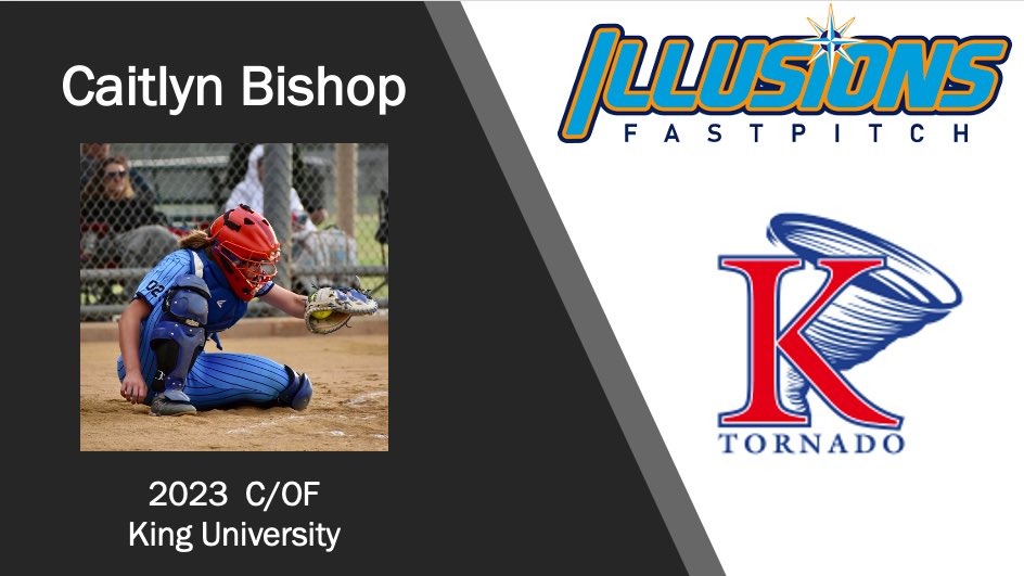 It’s National Signing Day! A big day for Illusions Premier 18U’s Caitlyn Bishop, who has committed to King University softball. 🥎Congratulations Cait! We are extremely proud of you! #Committed