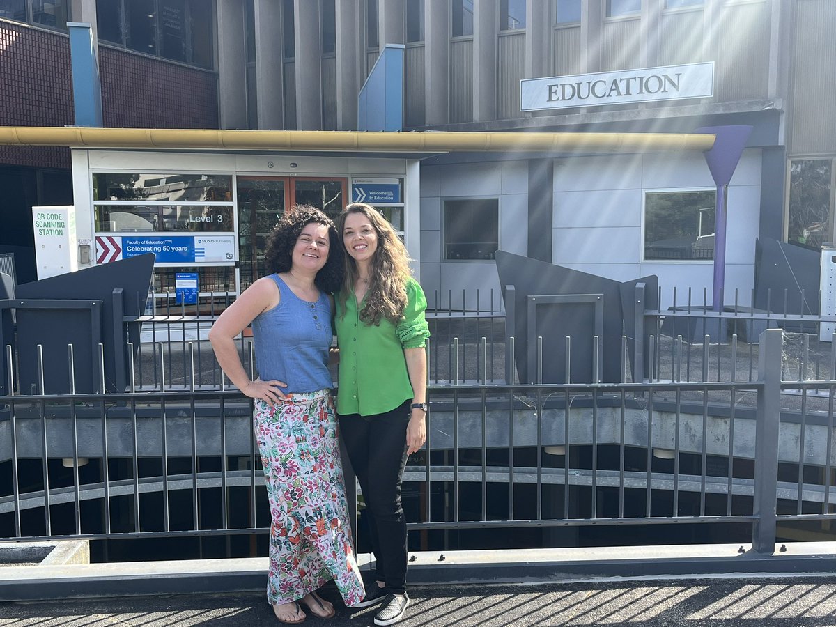 @LauraAlfrey and I are hosting <a href="/heidijancer/">Heidi</a> as a visiting scholar at <a href="/MonashEducation/">Monash Education</a> this month. Happy to creat bridges between Brazilian teachers and Australian context. Exciting projects are about to come!