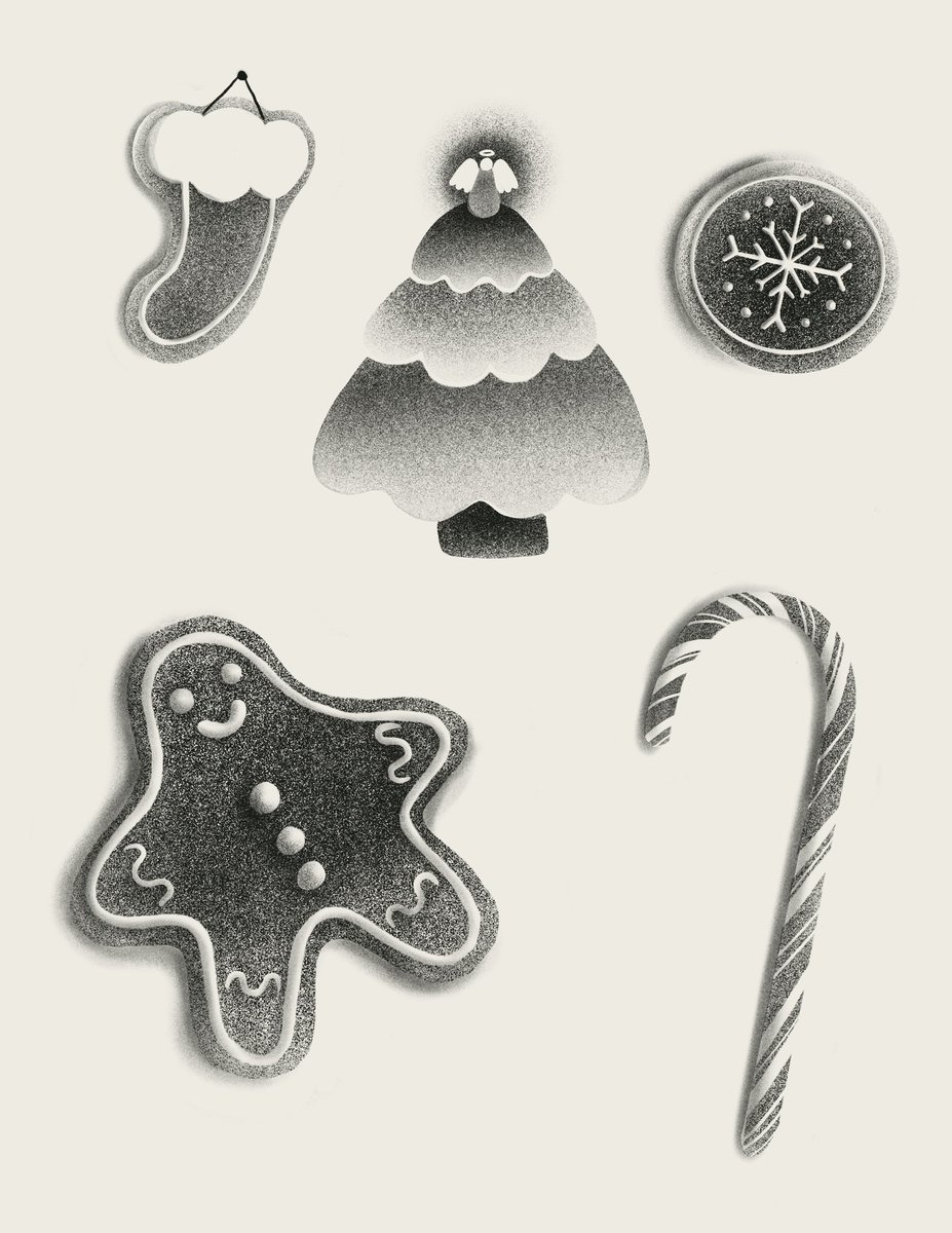 shmaddeeee's tweet photo. Christmas sweet treat doodles https://t.co/N4nP7chBYS