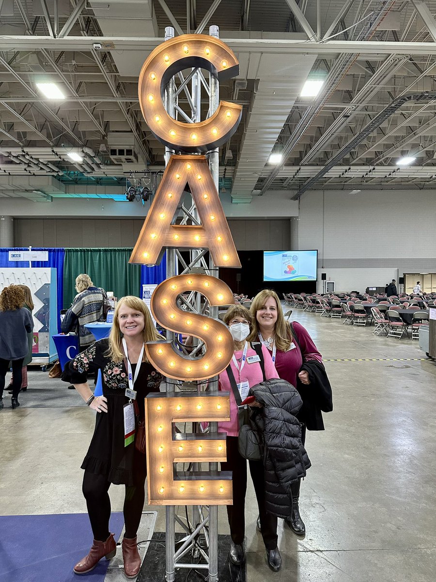 The CASE conference always makes us brighter. #2022CASE <a href="/casecec/">CASE</a>