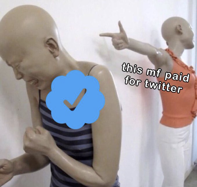 if you weren't already verified, don't be that guy lol