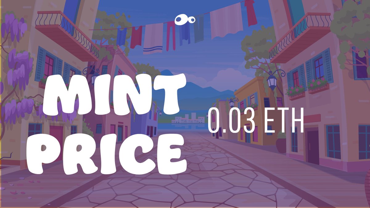 The minting price of a #Cucunci #NFT is fixed at 0.03 Eth + fee
#NFTCommunity  #NFTCollection