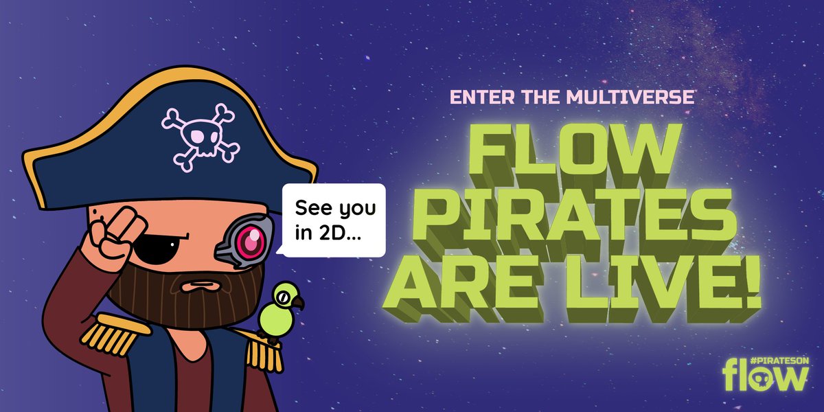 Pirates of the Metaverse 🔛 FLOW tweet media