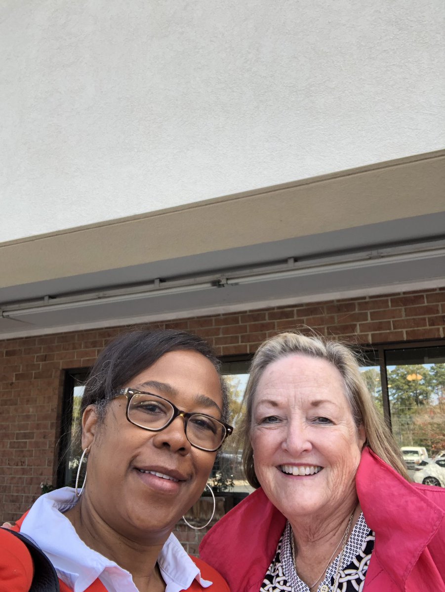 So glad my girl Mil Mil stopped by Durham today for lunch. I miss my friend and former colleague <a href="/Millie_Chalk/">Millie Chalk</a>! Her true friendship and support has always meant so much to me- you continue to encourage and inspire me to strive to be my best self!