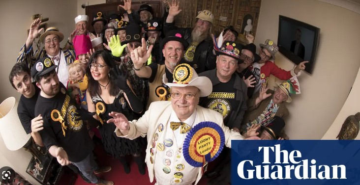 RedFox047's tweet image. #OUB329 WK3 and learning about #Populism reminded me of the Monster Raving Loony Party. With the current political situation, I'm sure more parties like the one led by Screaming Lord Sutch will be making an appearance soon in these bizarre times..