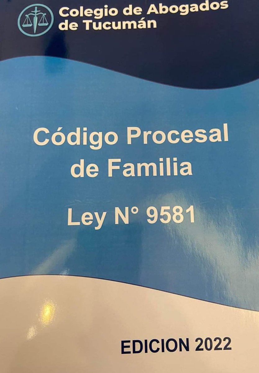 rferrazzano's tweet photo. Quienes hacemos leyes para mejorar la calidad de vida de los tucumanos, trascendemos a través de las mismas. Este Código de mi autoria, producto de un trabajo articulado, con una comision de presrigiosos juristas, ya rige los conflictos derivados de las relaciones de familia. https://t.co/Xp4zradp3L