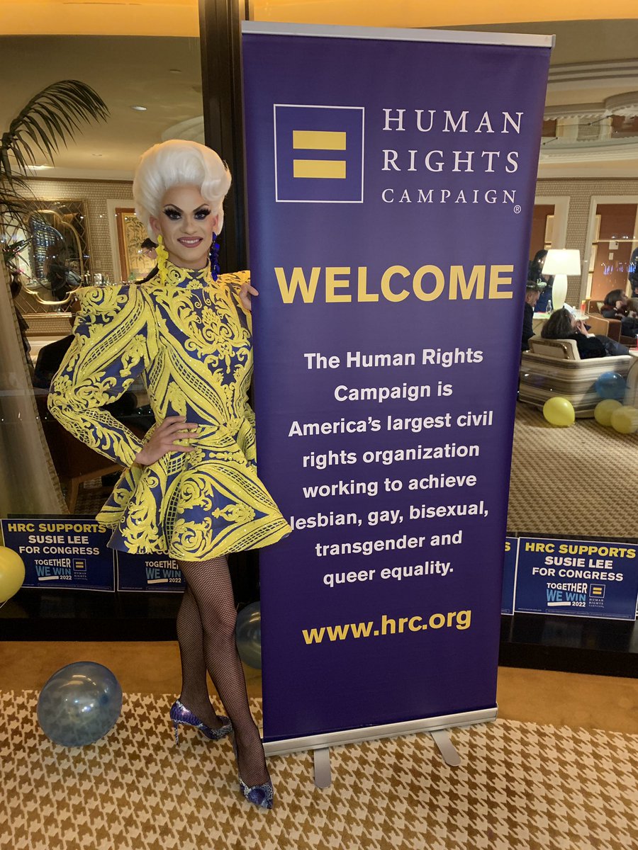 I’m so excited to be partnering with <a href="/humanrightscam2/">Human Rights Campaign</a> as an honorary board member in NV to always fight for the legal rights of all people!!! I’m so happy to have the platform that i do to be able to inspire others to stand up for everyone in the LGBTQIA community!!!
