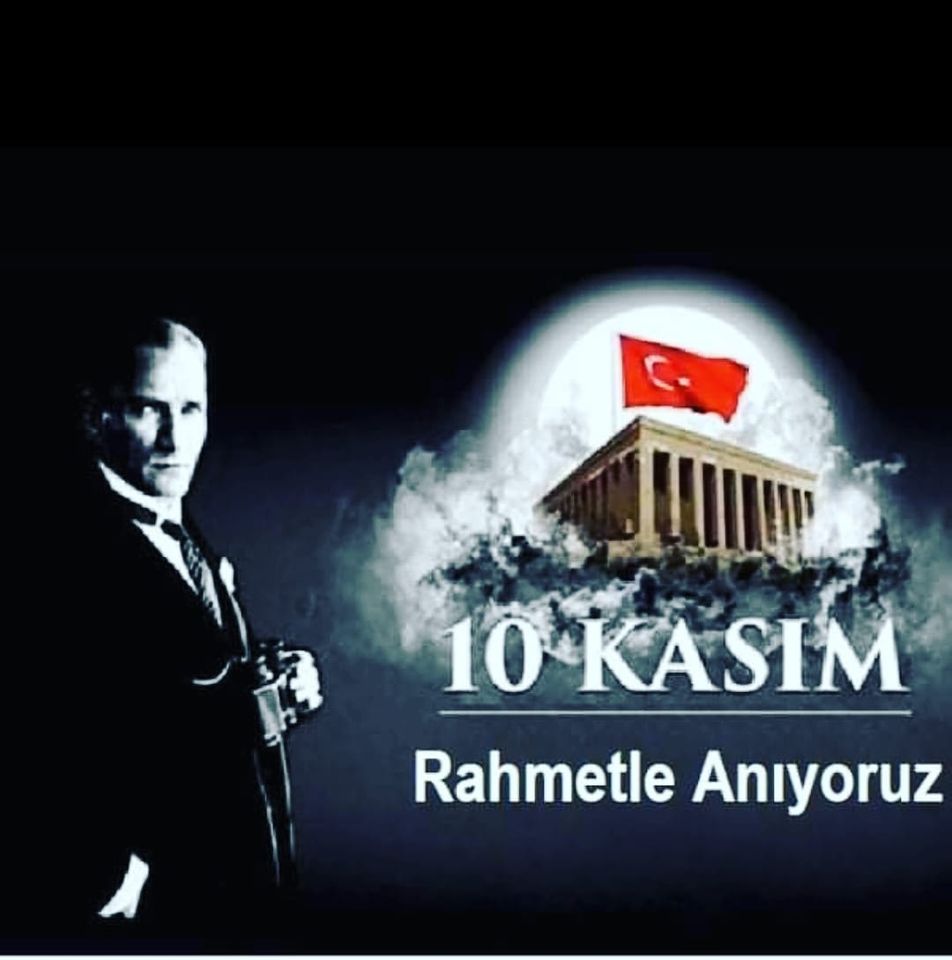 Dünden bugüne Türkiyem uğruna şehit düşen insanlarımızı ve Mustafa Kemal Atatürk'ü Rahmetle anıyorum Ruhları şad olsun.👍