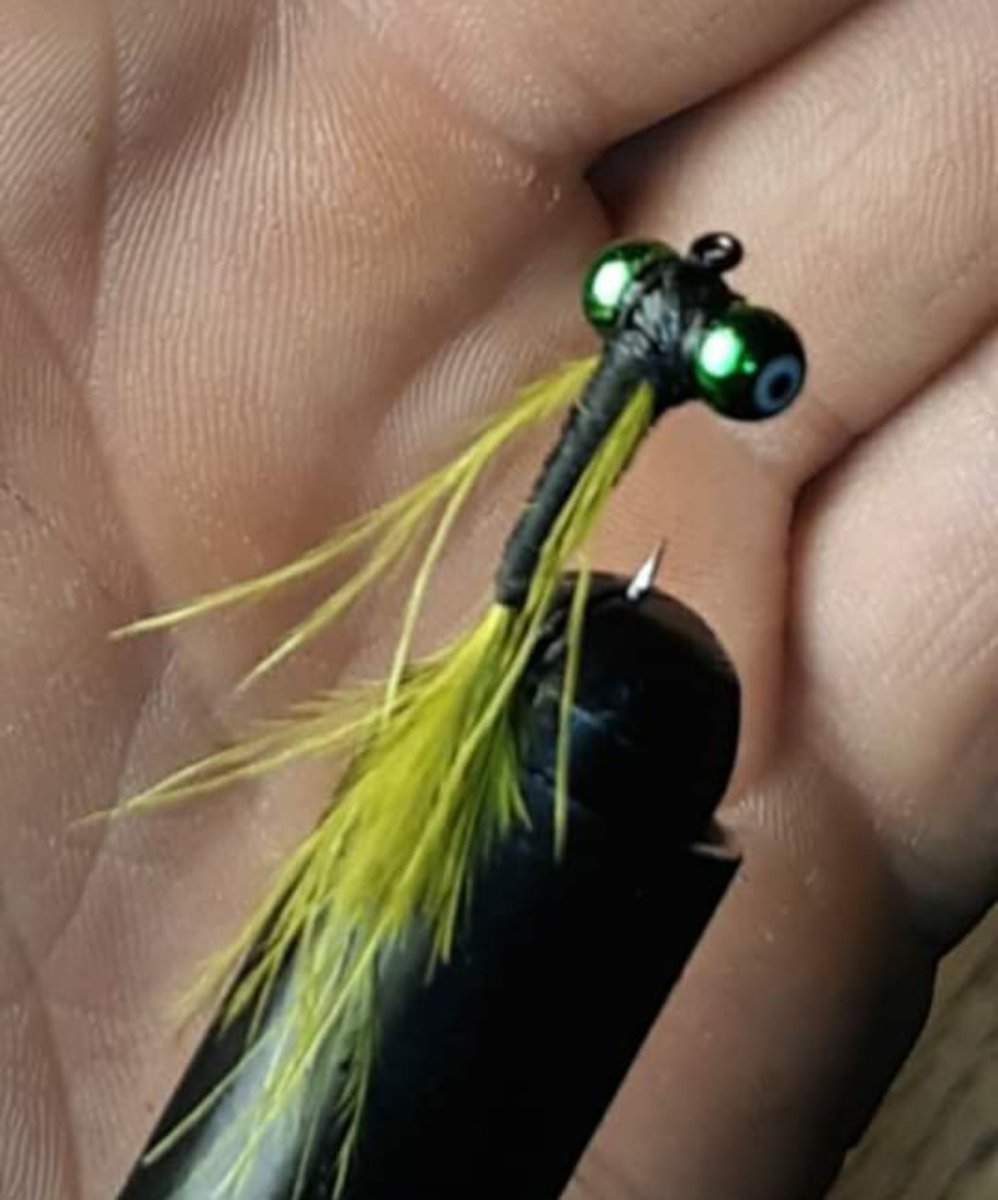 Fishstix_420's tweet photo. #handtied #custommade #fishingaddict #fishinglife https://t.co/7ukFQ7EH8V