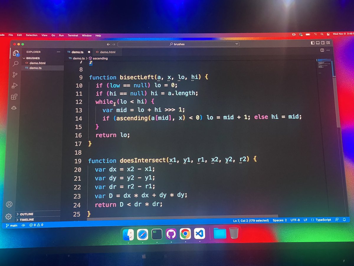 bdougieYO's tweet photo. GitHub brushes to clean up code and make it easier to read. The @GitHubNext team has been busy! https://t.co/FUkDJ5RiF2