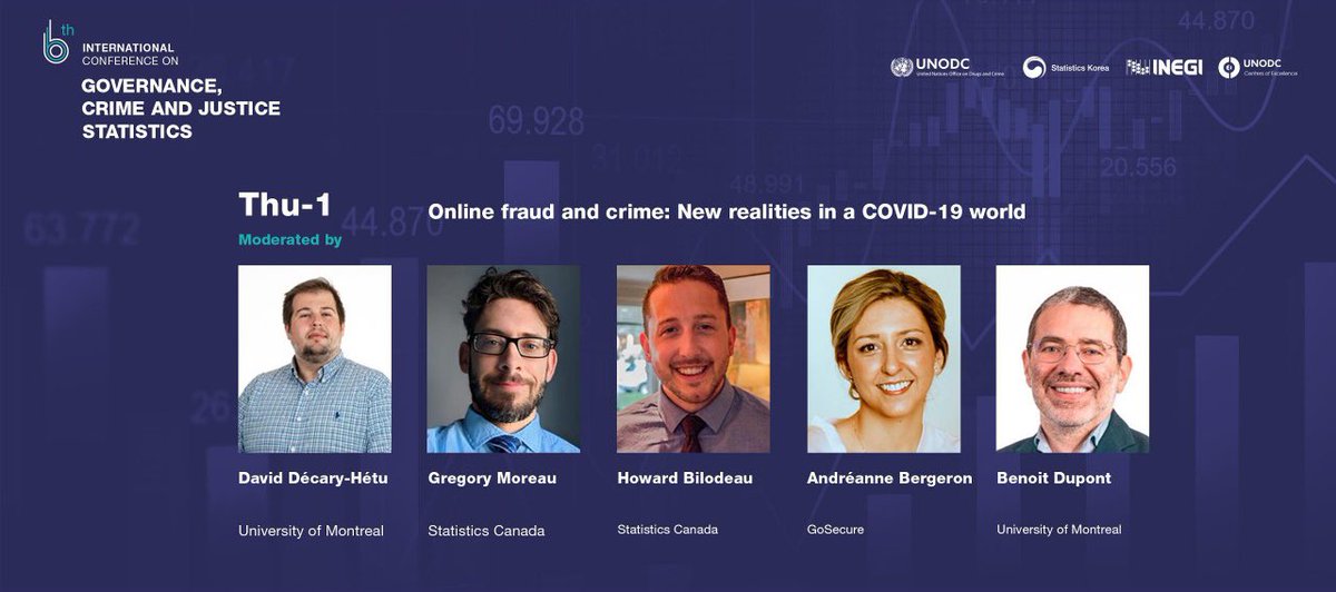 UNODC-KOSTAT Centre of Excellence (@coe_unodc) on Twitter photo 📣The second day of #GSJ2022 starts with a session on Online Fraud and Crime: New realities in a COVID-19 world organized by <a href="/ddhetu/">David Décary-Hétu</a> from <a href="/UMontreal/">Université de Montréal</a>
🔗 Join us now: bit.ly/3K1b37I
🌐 More information: bit.ly/3WsQo23 📣The second day of #GSJ2022 starts with a session on Online Fraud and Crime: New realities in a COVID-19 world organized by <a href="/ddhetu/">David Décary-Hétu</a> from <a href="/UMontreal/">Université de Montréal</a>
🔗 Join us now: bit.ly/3K1b37I
🌐 More information: bit.ly/3WsQo23