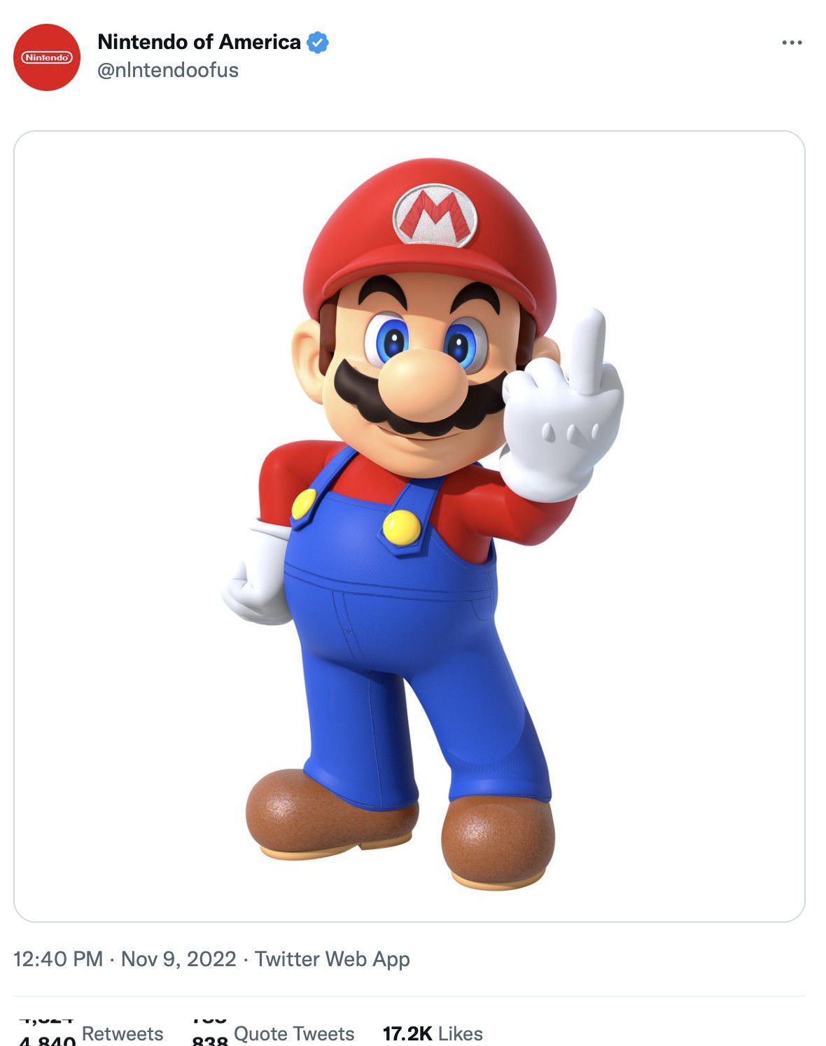 The Verge On Twitter Mario Flipped Off Twitter For Nearly Two Hours the-verge-on-twitter-mario-flipped-off-twitter-for-nearly-two-hours