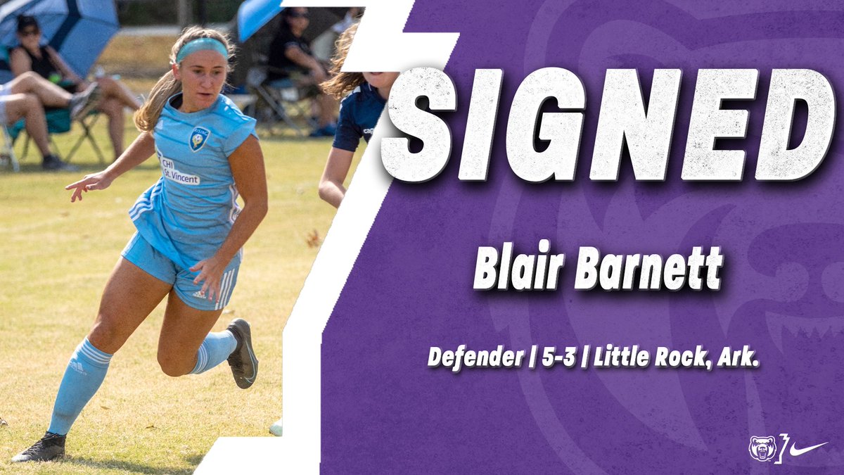 Another student-athlete we're elated to have join our program, Blair Barnett joins us from right down the road in LR!

#BearClawsUp