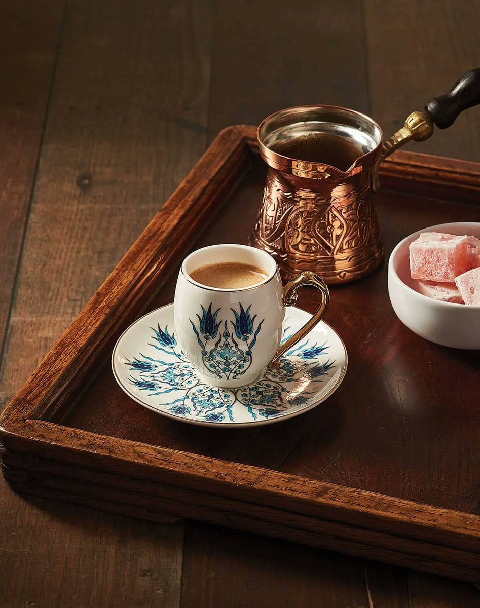 Learn the technique behind a centuries-old coffee drink. Turkish delight, optional. ☕️Turkish coffee recipe: buff.ly/3WOCdVh