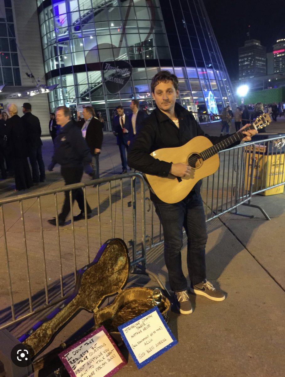 natecrane's tweet photo. In 2017, Sturgill Simpson played outside the CMA awards

What his music means to me today is phenomenal

Wish more people knew his music https://t.co/aZy96LSaAM