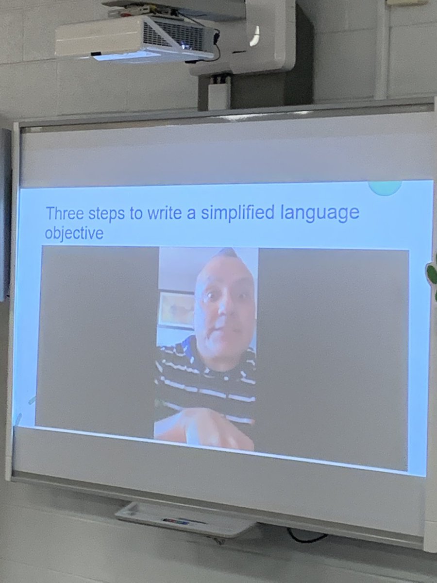 MrsASchott's tweet photo. Awesome way to start today! We revisited #UDL , creating effective content &amp; language objectives. @JoseMedinaJr89 always inspires. The 7 Steps to a Lang. Rich Classroom helps us plan #equitable &amp; engaging instruction too. #continuousPD #HNESalwayslearning #CIP https://t.co/hvokEbE1Om