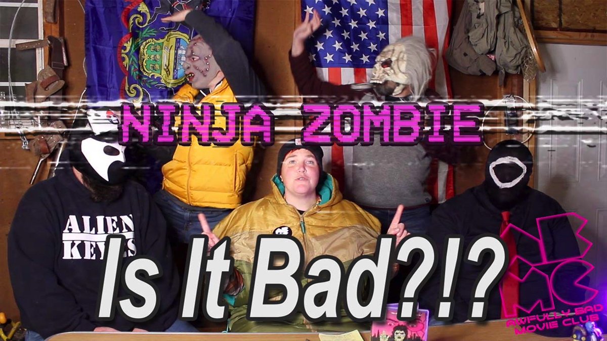 AwfullyBadMC's tweet photo. Is NINJA ZOMBIE a bad movie?!? https://t.co/psBhKY5AYy https://t.co/1yrlzDhaXr