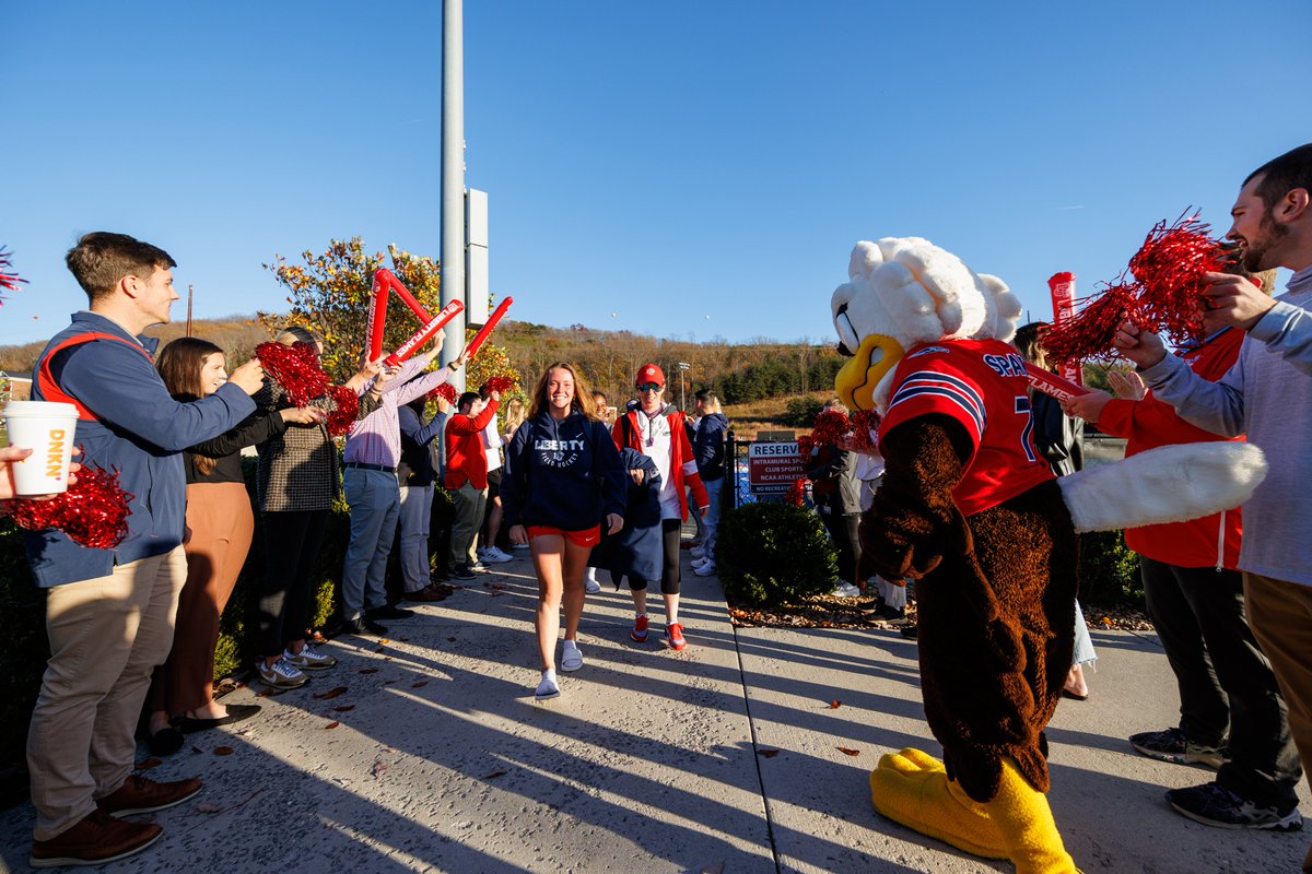 LibertyFH's tweet photo. NCAA Tournament Bound 🚌 👋

Thank you Flames Nation for the support today! https://t.co/9ebDtpzH8H