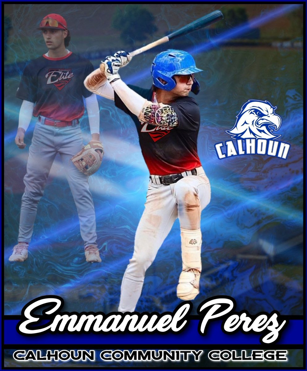 usaprimesoflo's tweet photo. We are proud to announce that 2023 INF Emmanuel Perez has committed to Calhoun CC in Huntsville, AL. We wish you nothing but the best as you continue your academic and athletic career at Calhoun! #epfam #calhouncc https://t.co/D5Df3B10Ib