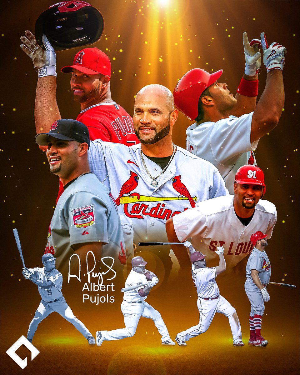 MLBPA (@mlbpa) on Twitter photo From hitting .329 and winning a ROY award at age 21 to slugging his 700th homer at 42, <a href="/PujolsFive/">Albert Pujols</a> set a standard of excellence for more than two decades. We celebrate your achievements on and off the field and wish you all the best in your retirement! From hitting .329 and winning a ROY award at age 21 to slugging his 700th homer at 42, <a href="/PujolsFive/">Albert Pujols</a> set a standard of excellence for more than two decades. We celebrate your achievements on and off the field and wish you all the best in your retirement!