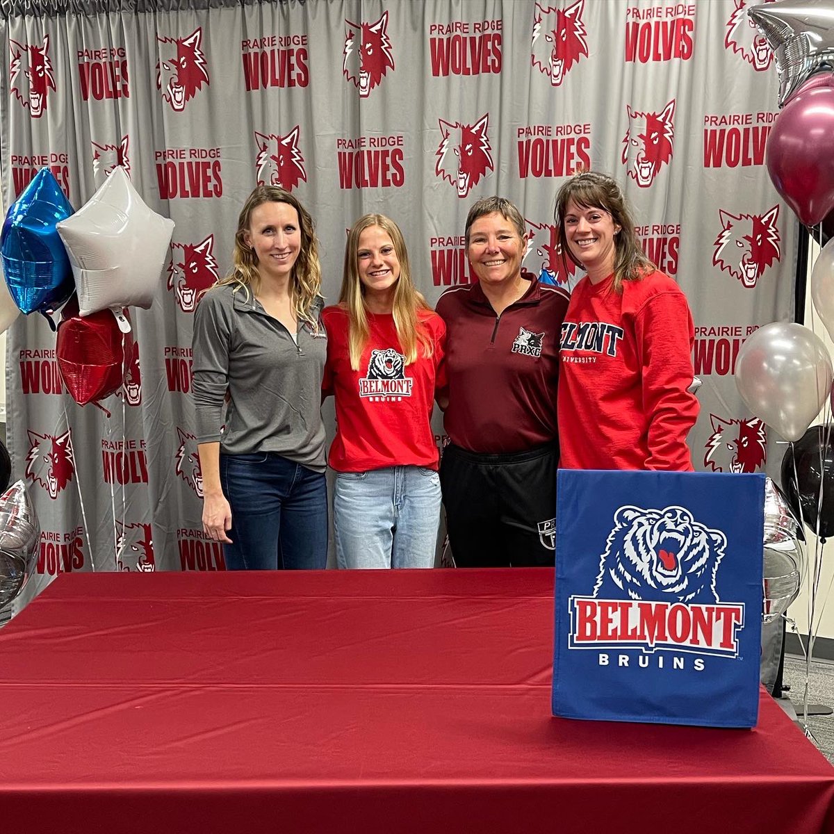 Big day for 2 great athletes! Happy signing day, ladies. Proud of you and looking forward to seeing what the future holds for you at your schools next year. <a href="/PrhsBoosters/">PRHS Athletic News</a> #proudcoach #d1bound