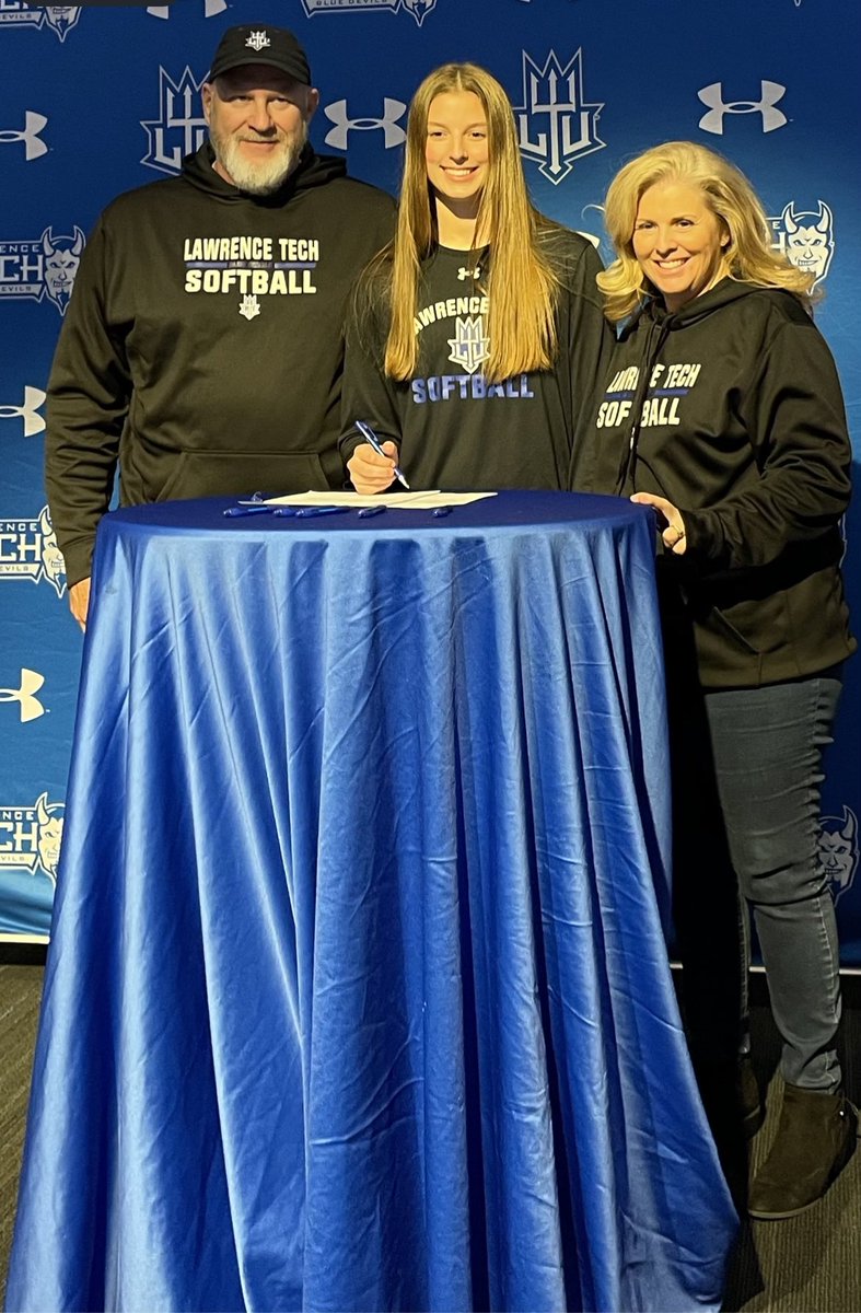 Congratulations <a href="/sarah_basket11/">Sarah Basket</a> 2023 RHP signing with <a href="/LTUSOFTBALL/">LTU Softball</a> 🔱today. Good luck 🍀 as you pursue your academic and athletic goals.