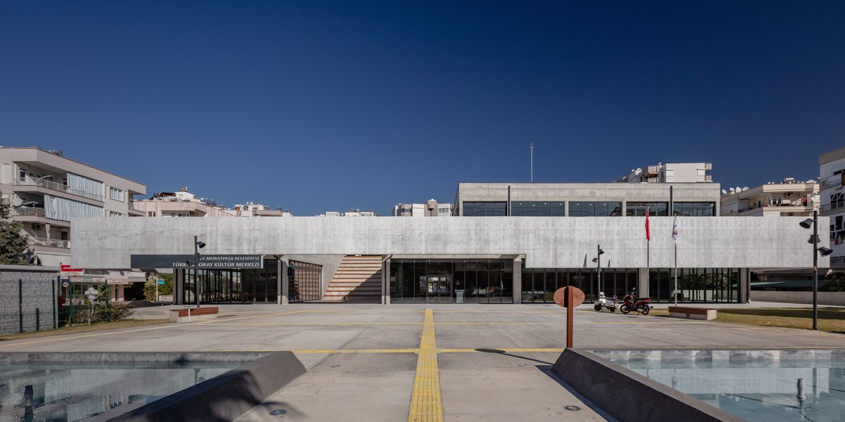 Antalya Türkan Soray Cultural Center / Nous Architecture + Rasa Studio + Node Architects archdaily.com/985241/antalya…