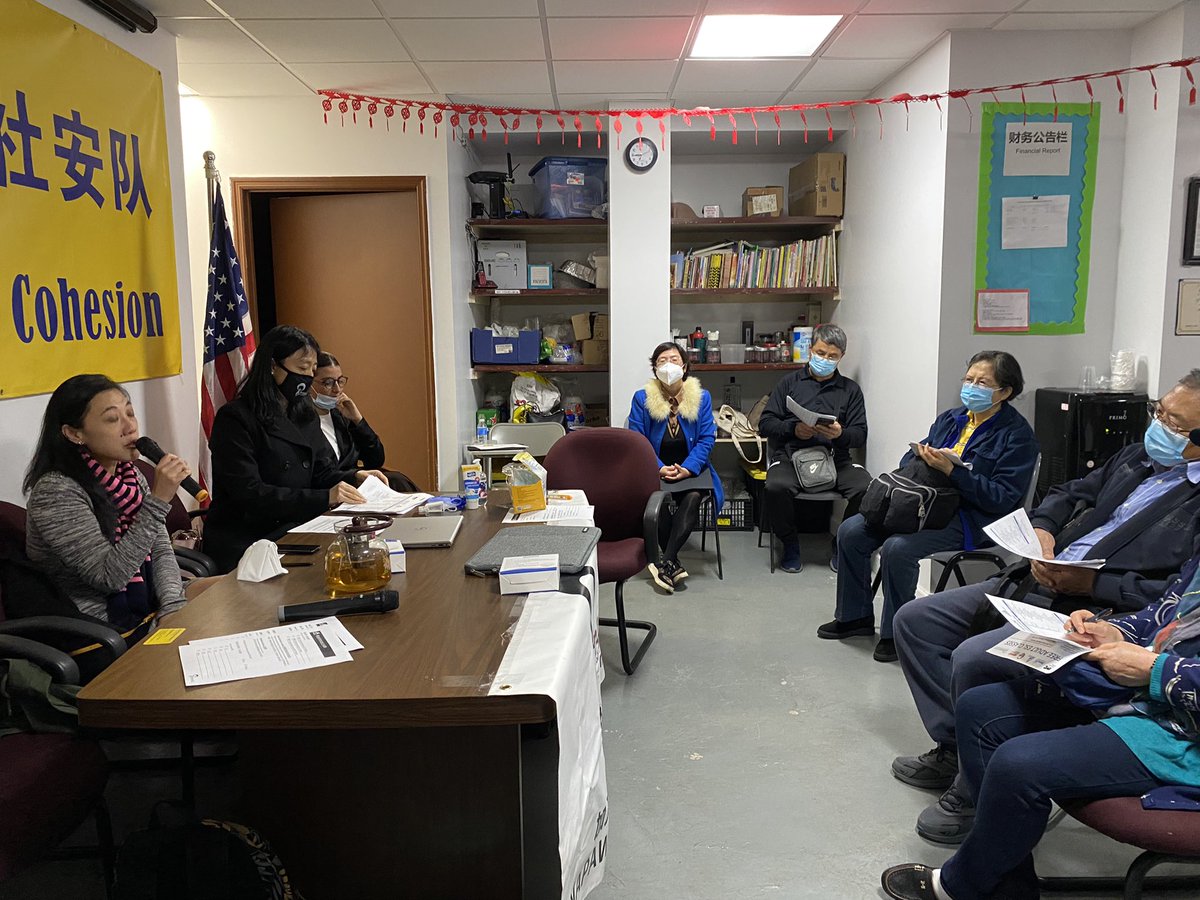 napawfnyc's tweet photo. Thanks you @CMSandraUng for joining our Mandarin member meeting to share about legislation to improve #LanguageAccess at @nyc311 

Now we need real #LanguageAccess when applying for benefits at @NYCHRA &amp; funding for AAPI orgs who support people to apply! #18percentandGrowing https://t.co/DbigH9twbl