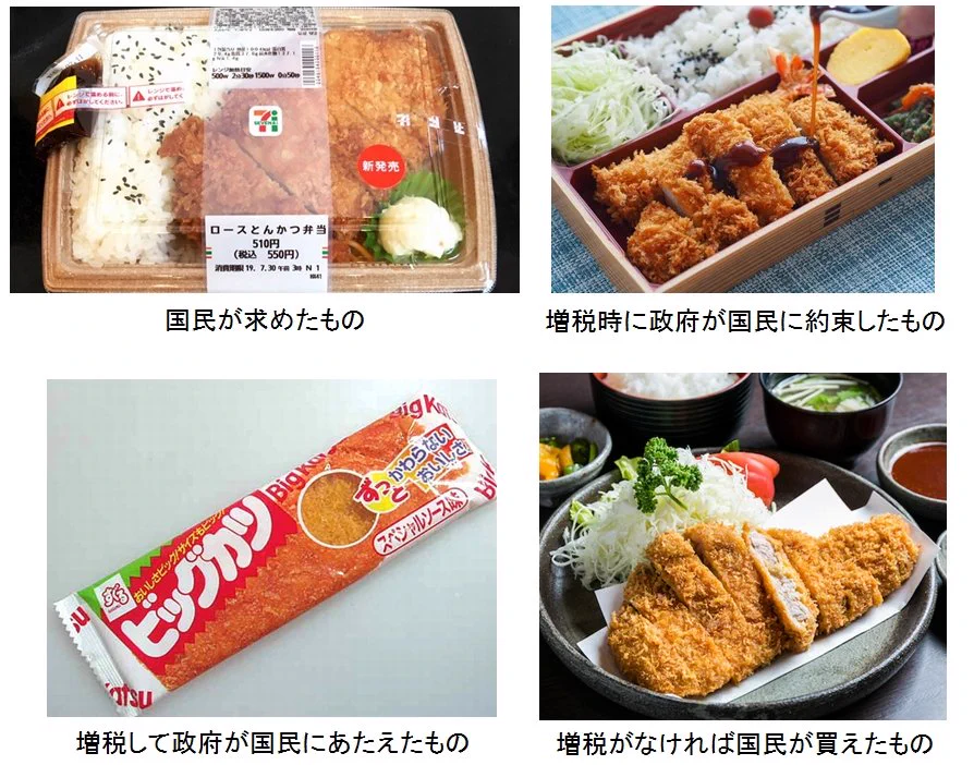 消費税15％でも道路利用税でもどうしてビックカツなんだ‼