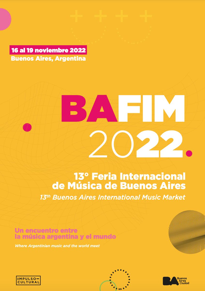 indierocks's tweet photo. #FAROrecomienda 🌎 || Conoce las actividades de la 13ª edición de #BAFIM, un espacio de encuentro e interacción que funciona como plataforma para los músicos de Argentina. https://t.co/lv0jlSDcE5 🎶 https://t.co/L9PRDaYyia