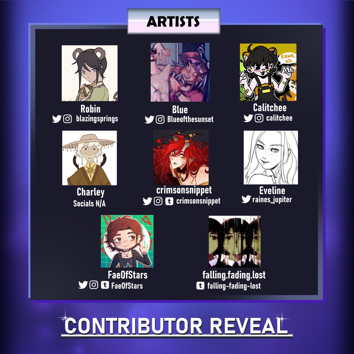 mukurozine's tweet photo. All contributions are in!  While you're waiting for the zine's release, check out our lovely contributors! https://t.co/BGd2xMBh57