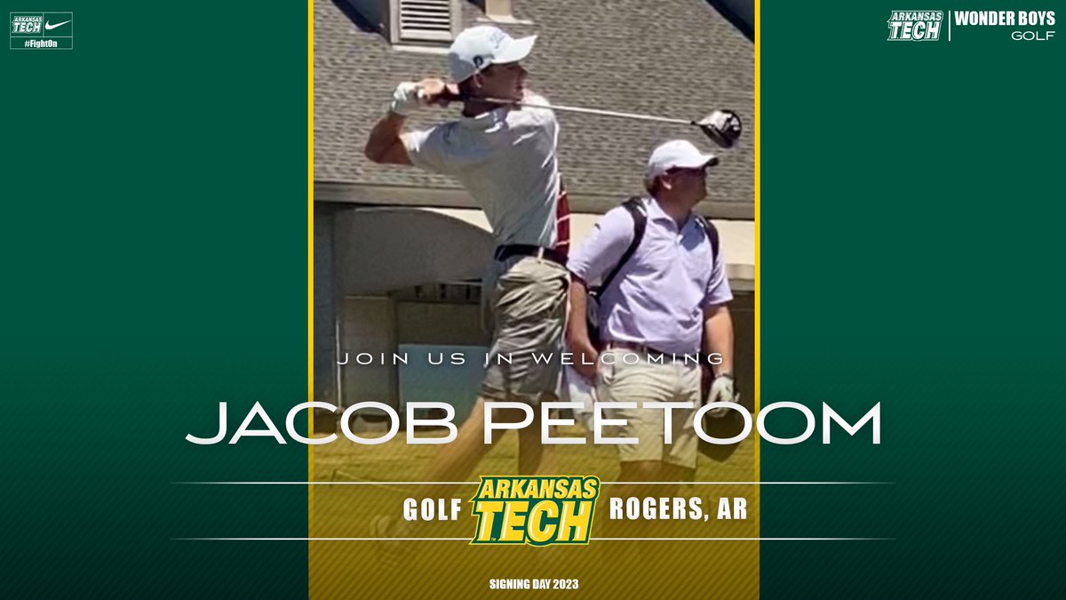 Join us in welcoming the newest Wonder Boys golfer, Jacob Peetoom!

#FightOn | #NSD23