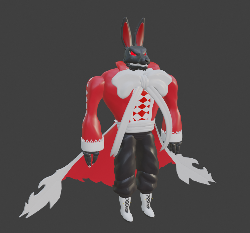 Ipilic_'s tweet photo. B Rabbit Pandora Hearts (commission)
#RobloxDev #ROBLOX #Blender3d  #RobloxDevs https://t.co/U1myEhtcN9