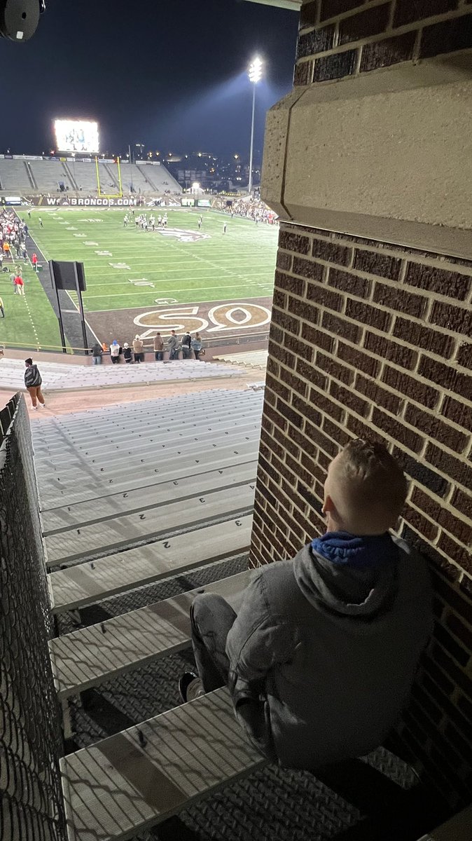 cfbcampustour's tweet photo. 🚨 Obstructed View Alert 🚨

Section Z, Row 21, Seat 2

This could very well be THE WORST seat at any FBS stadium that I’ve ever seen. Visibility of the field is MAYBE 15%. By far my favorite obstructed view seat of the season! https://t.co/z42ALKcz1V
