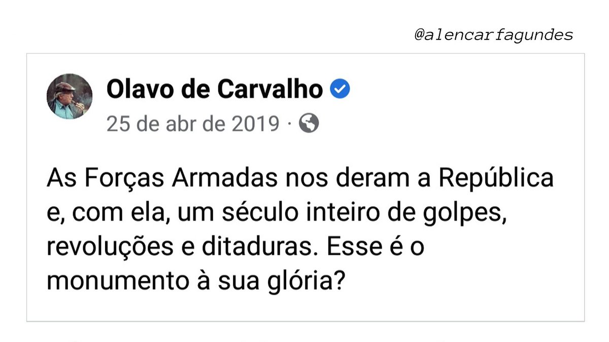 doutrinaliberal's tweet photo. @DefesaGovBr @AninhaOliverSil @marmilbr @exercitooficial @fab_oficial #eleições https://t.co/IBjYrPkMn3
