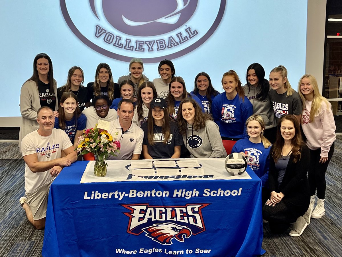 toddbod23's tweet photo. Congratulations to Karis Willow on her commitment to Penn State University! LB volleyball is so happy for you!!
⁦@PennStateVBALL⁩ https://t.co/WPrf9SwC7i