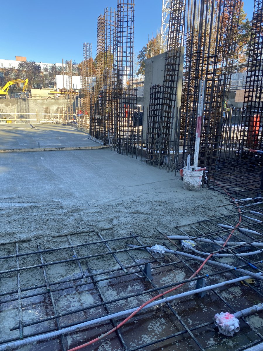 gryphon_dev's tweet photo. We've achieved P1 slab for Gryphon House!
 
We're proud to achieve this significant construction milestone &amp; we are now underway in constructing 54 homes of European inspired lifestyles to the heart of Kerrisdale. 

Congratulations to our trades for all their hard work #vancouver https://t.co/iyWO1mwLnV